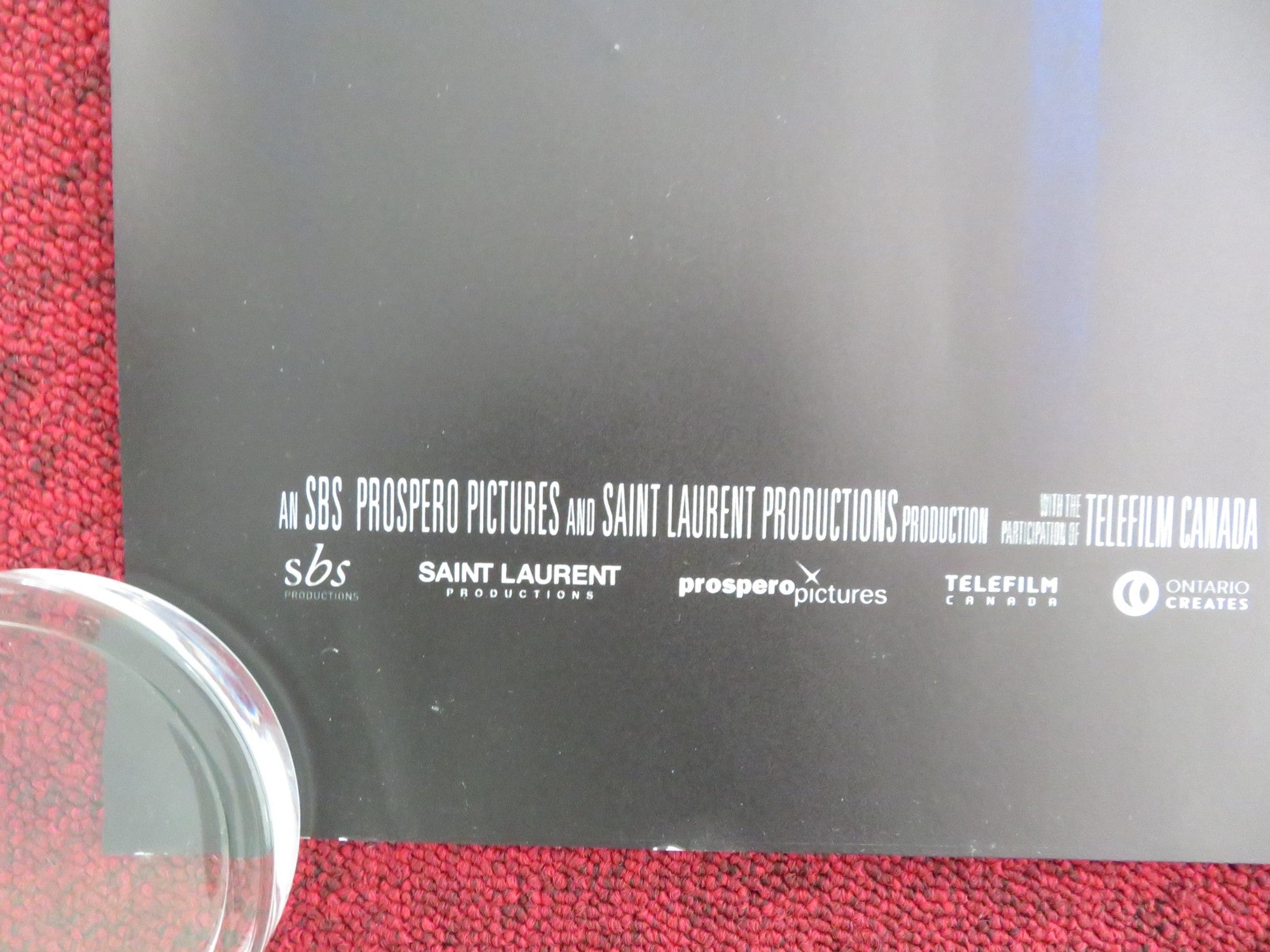 THE SHROUDS UK QUAD ROLLED POSTER GUY PEARCE VINCENT CASSEL 2024 Movie posters