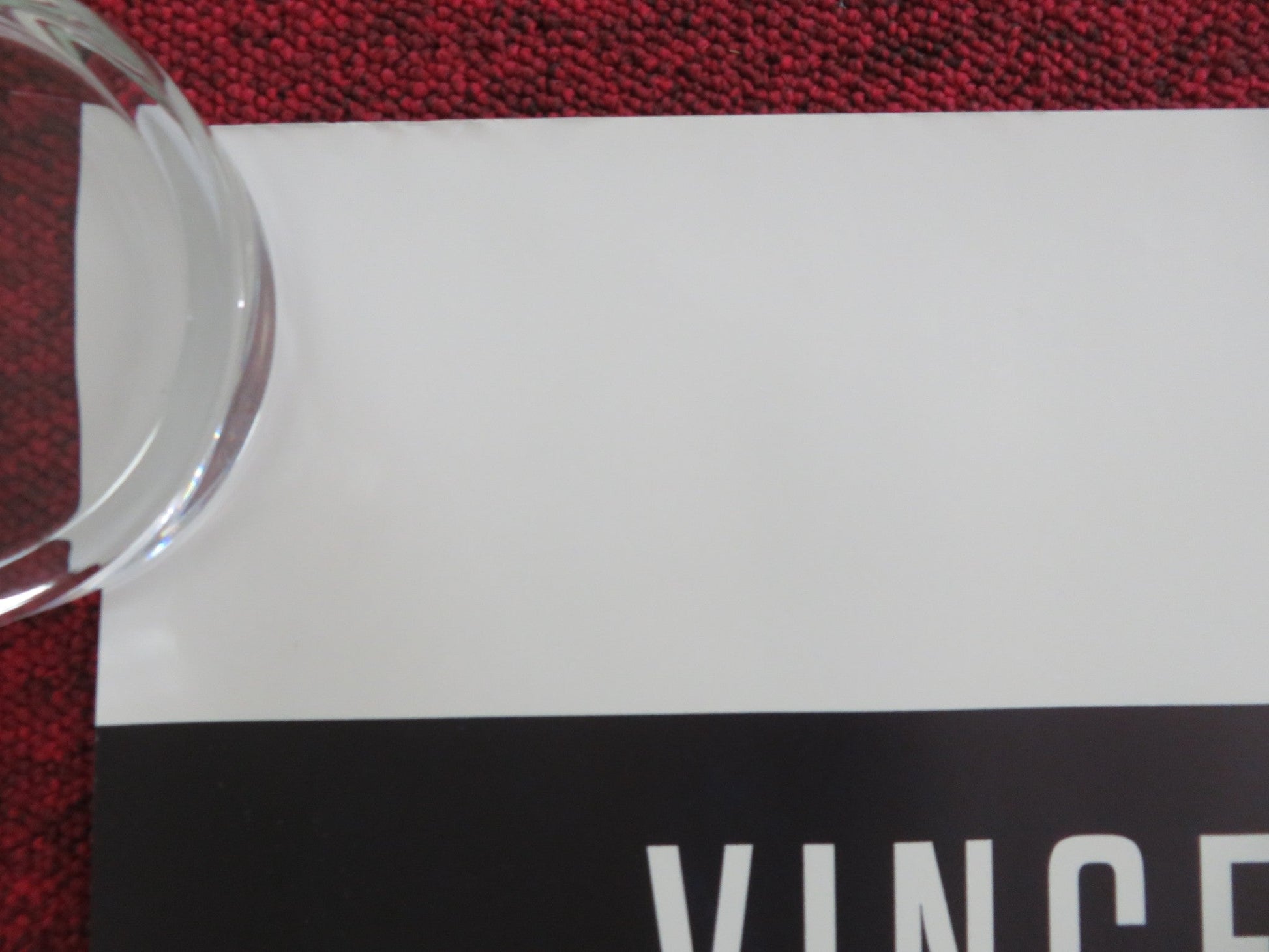 THE SHROUDS UK QUAD ROLLED POSTER GUY PEARCE VINCENT CASSEL 2024 Movie posters