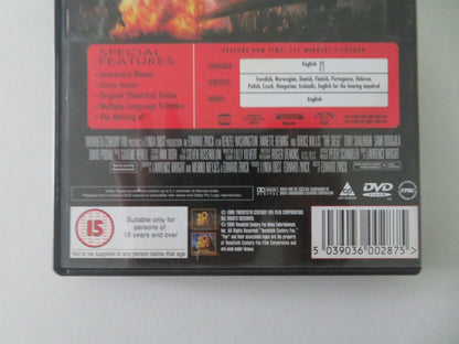 THE SIEGE (DVD) DENZEL WASHINGTON ANNETTE BENING BRUCE WILLIS 1998 REGION 2 Movie posters