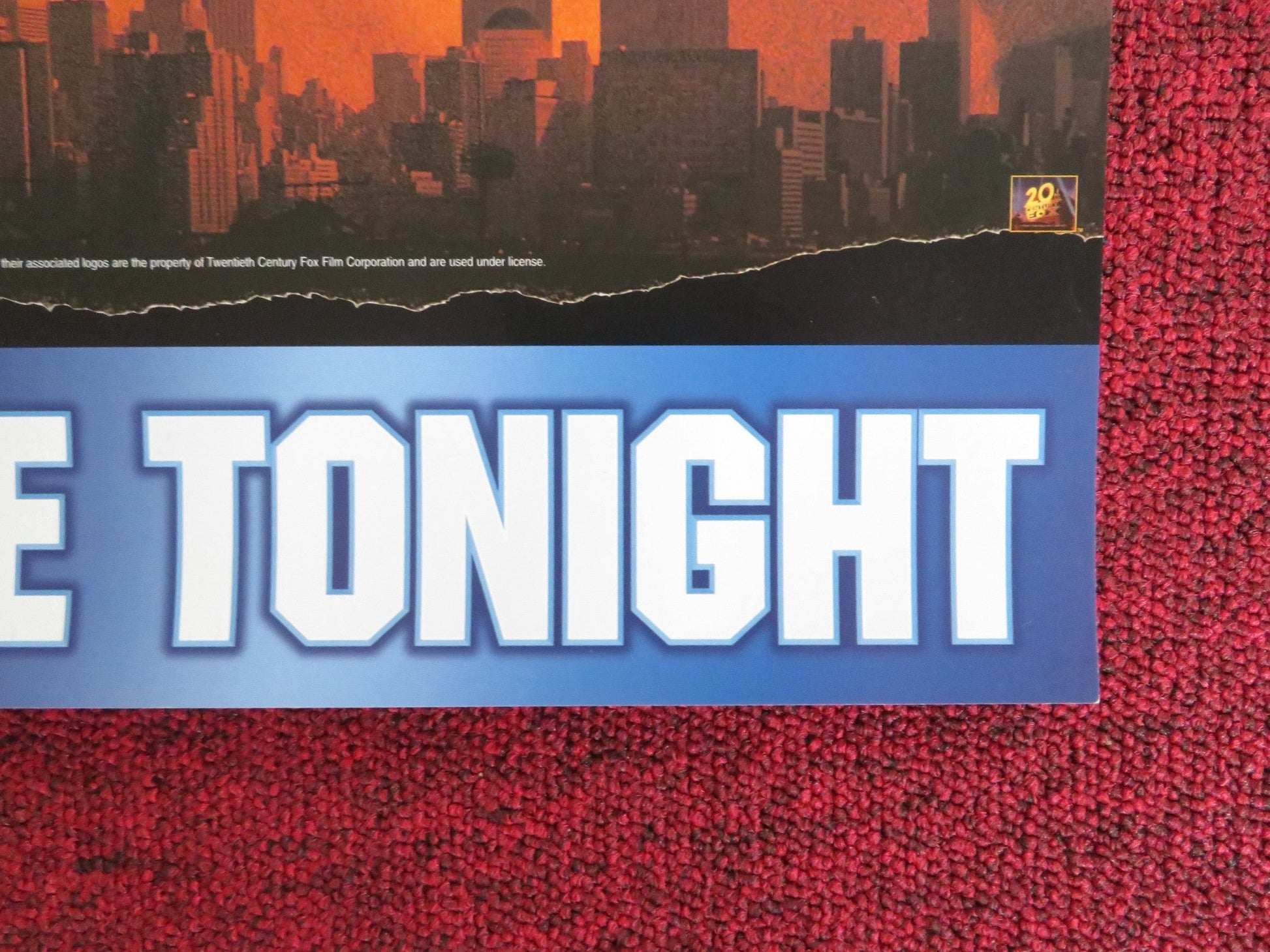 THE SIEGE VHS VIDEO POSTER DENZEL WASHINGTON BRUCE WILLIS 1998 Rendezvous Cinema Movie posters