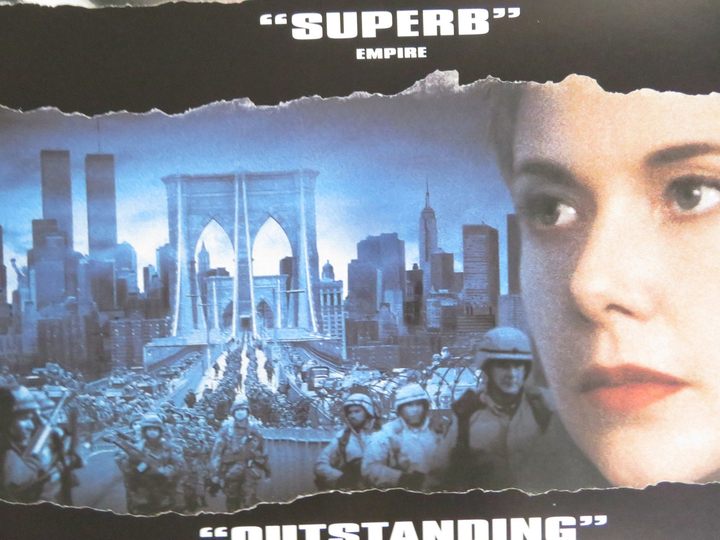 THE SIEGE VHS VIDEO POSTER DENZEL WASHINGTON BRUCE WILLIS 1998 Rendezvous Cinema Movie posters