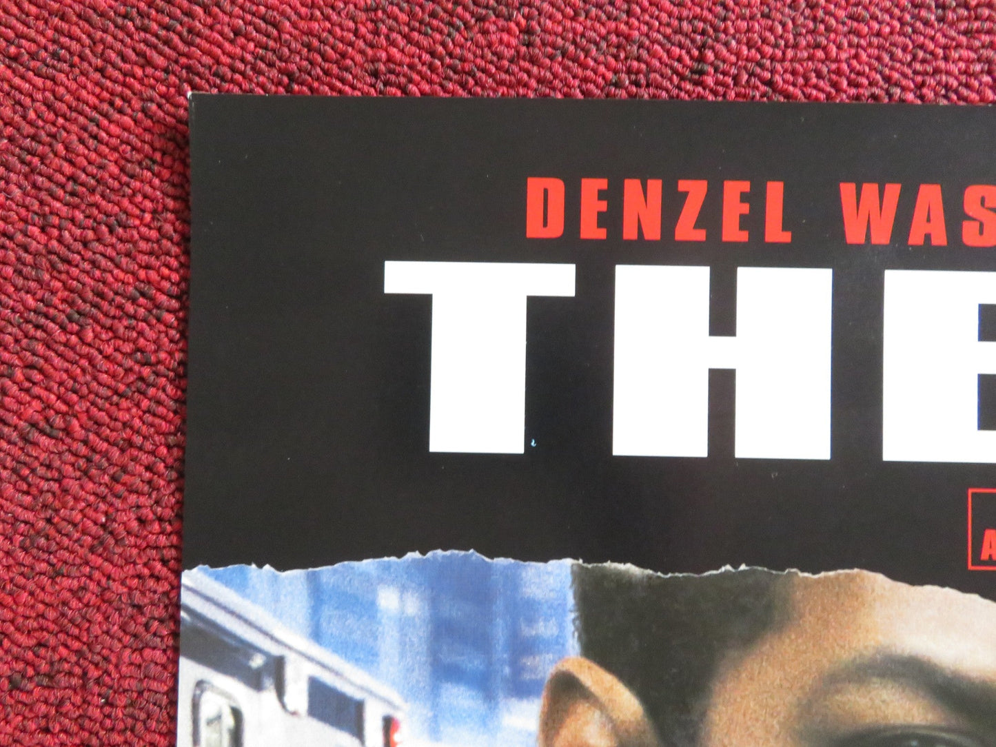 THE SIEGE VHS VIDEO POSTER DENZEL WASHINGTON BRUCE WILLIS 1998 Rendezvous Cinema Movie posters