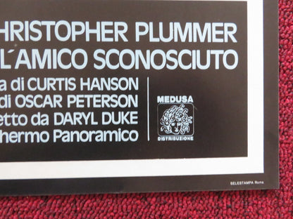 THE SILENT PARTNER - C ITALIAN FOTOBUSTA POSTER ELLIOTT GOULD PLUMMER 1978 Rendezvous Cinema Movie posters