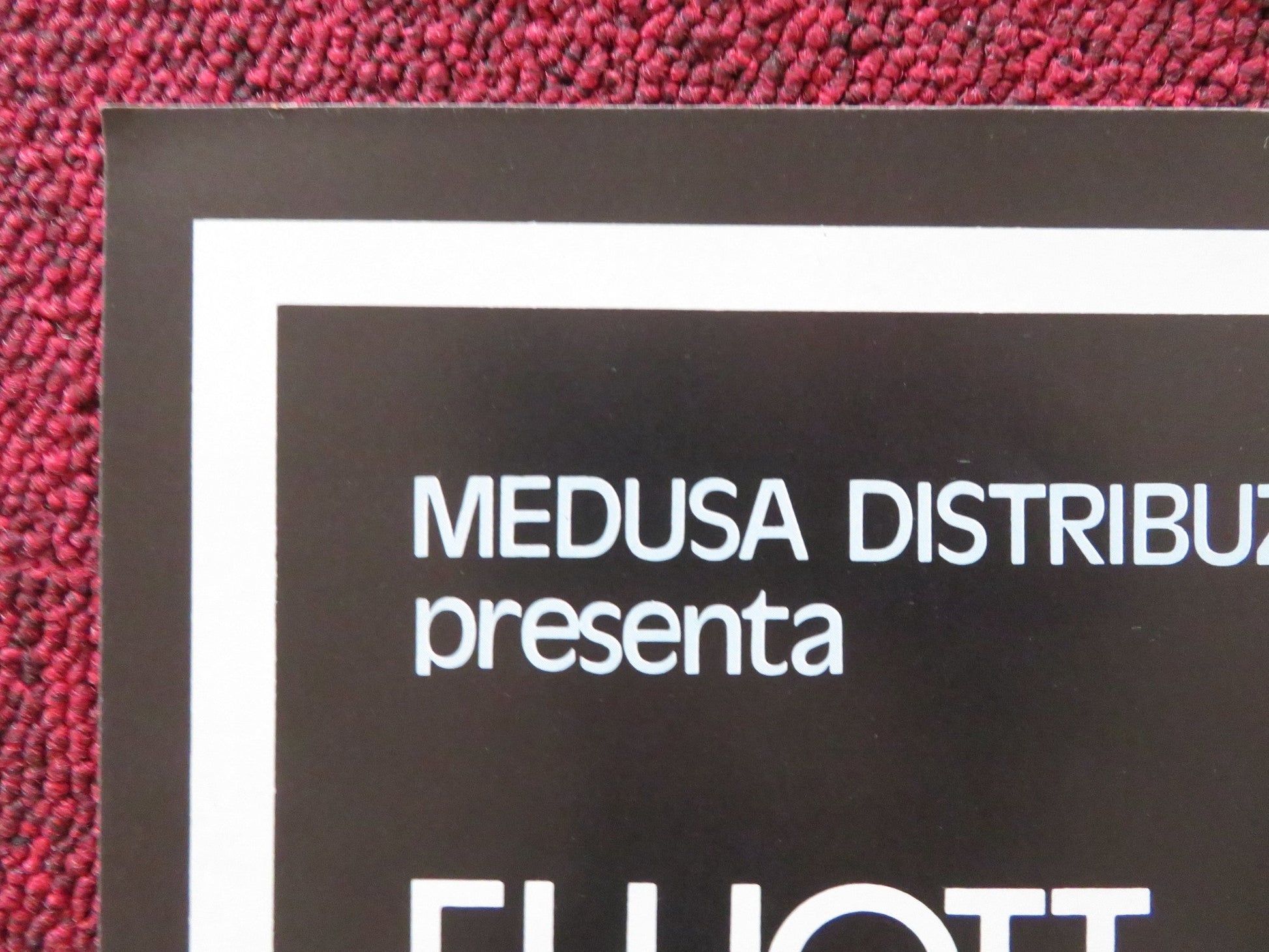 THE SILENT PARTNER - D ITALIAN FOTOBUSTA POSTER ELLIOTT GOULD PLUMMER 1978 Rendezvous Cinema Movie posters