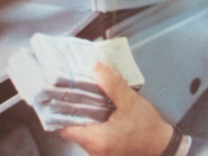 THE SILENT PARTNER - D ITALIAN FOTOBUSTA POSTER ELLIOTT GOULD PLUMMER 1978 Rendezvous Cinema Movie posters