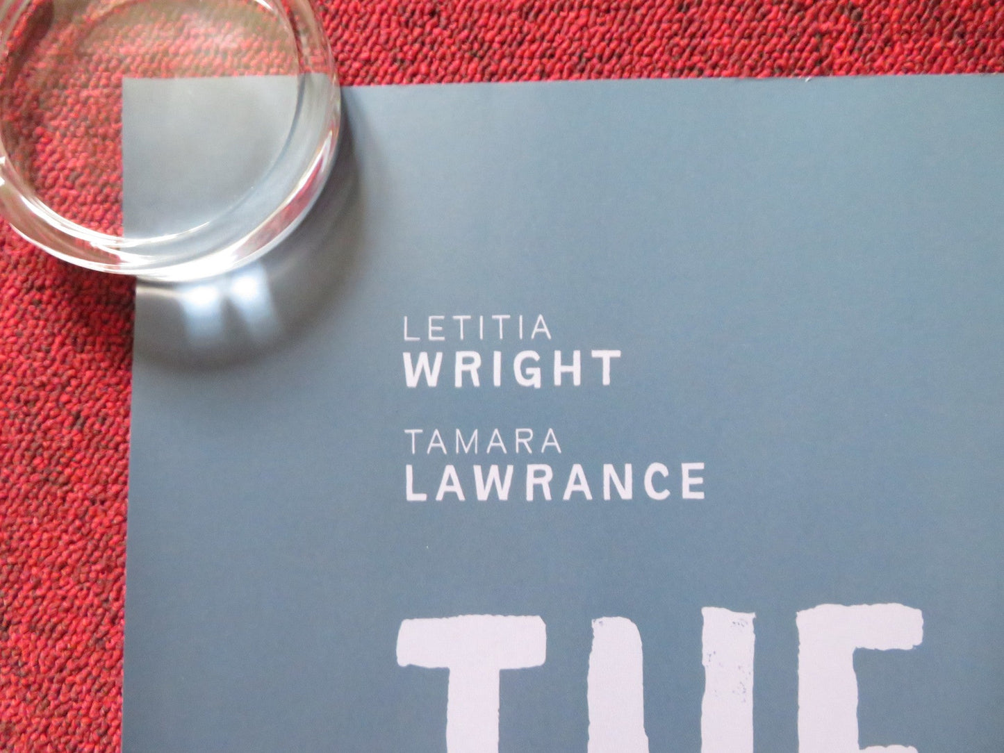 THE SILENT TWINS UK QUAD ROLLED POSTER LETITIA WRIGHT TAMARA LAWRANCE 2022 Rendezvous Cinema Movie posters