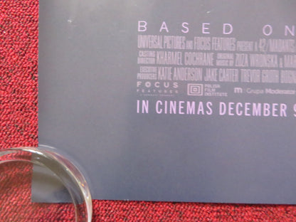 THE SILENT TWINS UK QUAD ROLLED POSTER LETITIA WRIGHT TAMARA LAWRANCE 2022 Rendezvous Cinema Movie posters