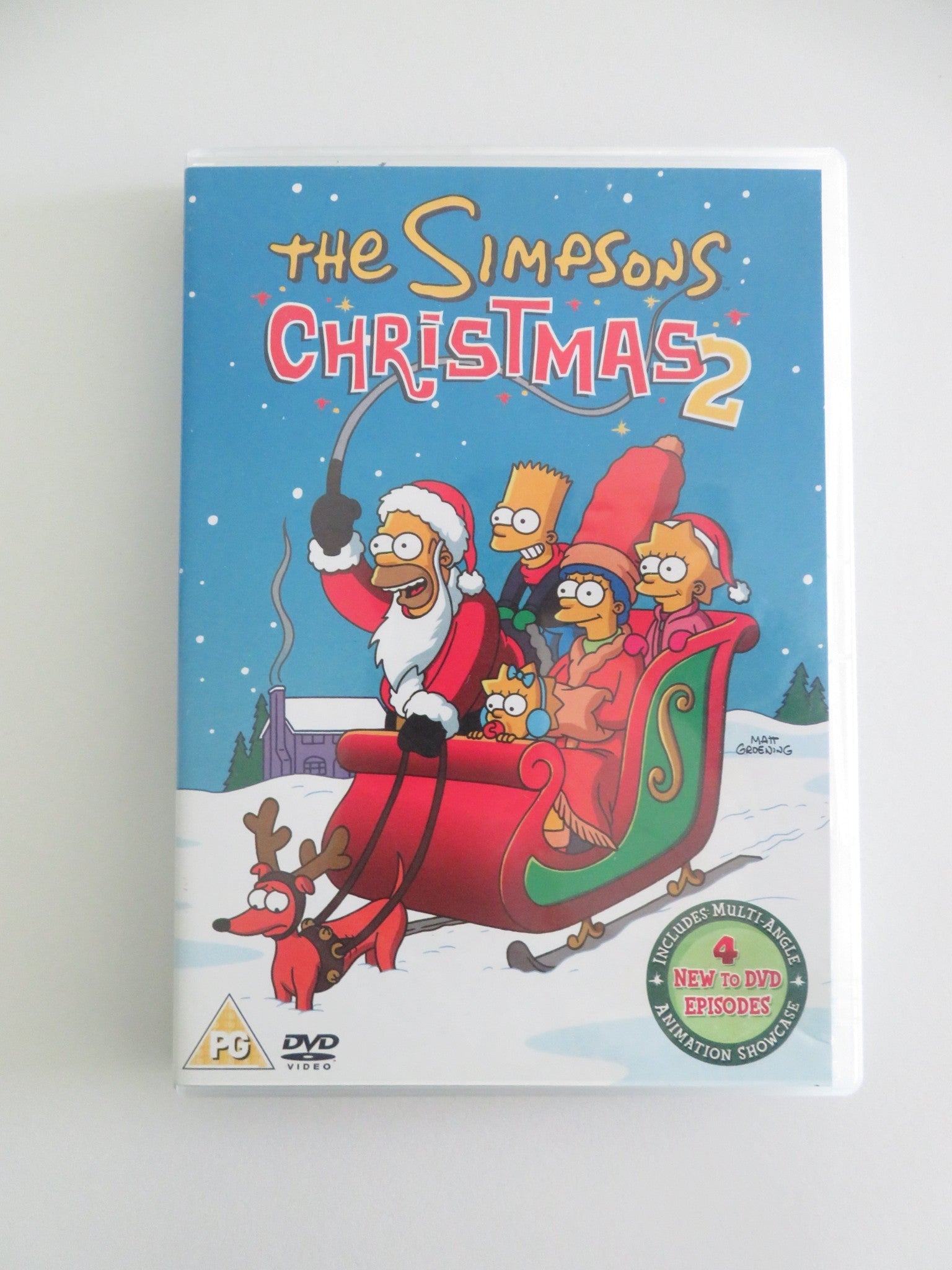 THE SIMPSONS: CHRISTMAS 2 (DVD) HARRY SHEARER NANCY CARTWRIGHT 2004 REGION 2 Movie posters