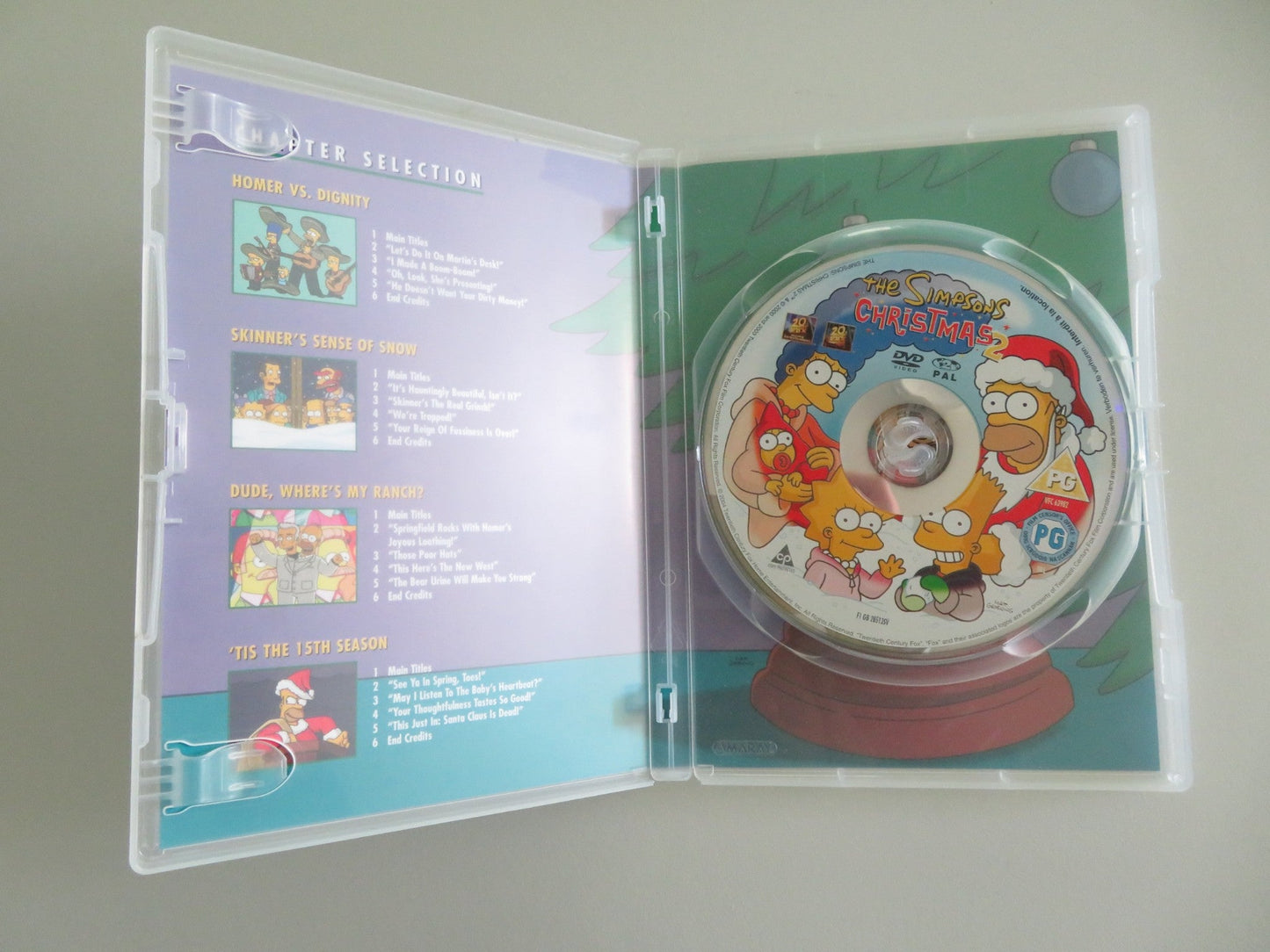 THE SIMPSONS: CHRISTMAS 2 (DVD) HARRY SHEARER NANCY CARTWRIGHT 2004 REGION 2 Movie posters