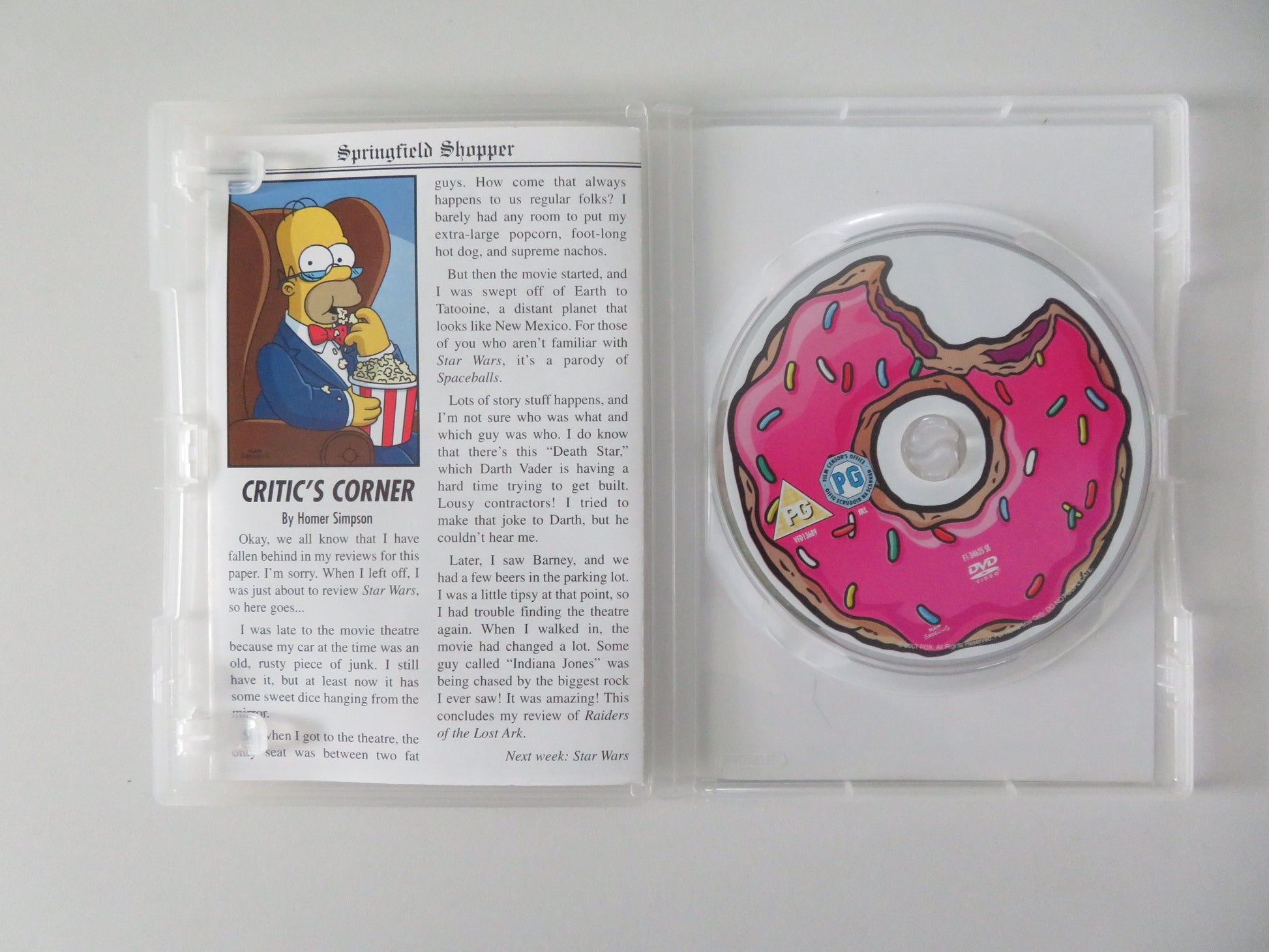 The Simpsons Movie (DVD) Dan Castellaneta Julie Kavner 2007 Region 2 Movie posters