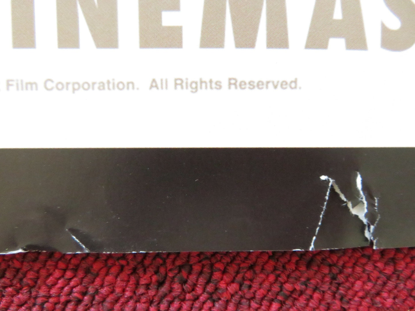 THE SIMPSONS MOVIE UK QUAD ROLLED POSTER DAN CASTELLANETA JULIE KAVNER 2007 Rendezvous Cinema Movie posters