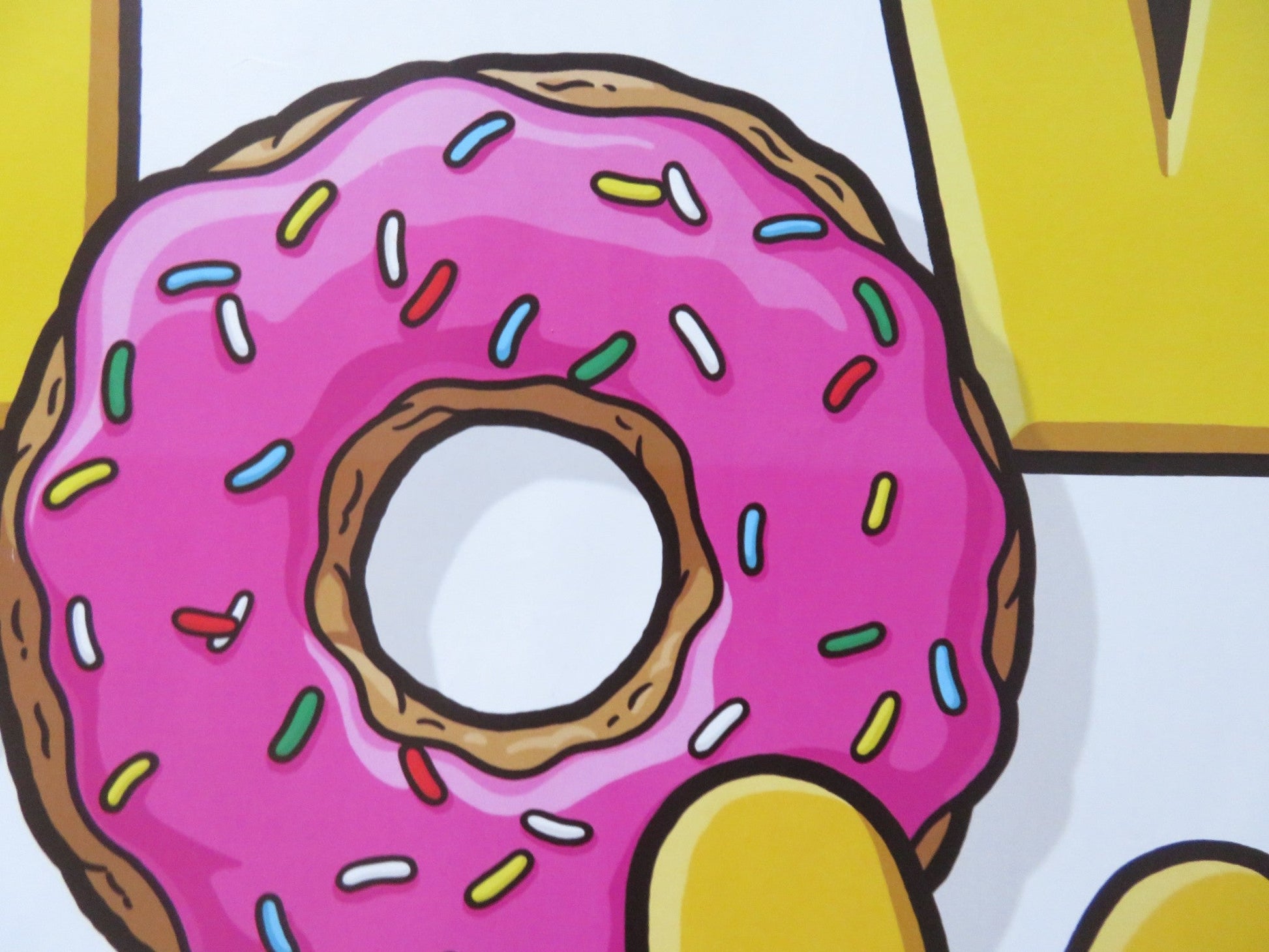 THE SIMPSONS MOVIE UK QUAD ROLLED POSTER DAN CASTELLANETA JULIE KAVNER 2007 Rendezvous Cinema Movie posters