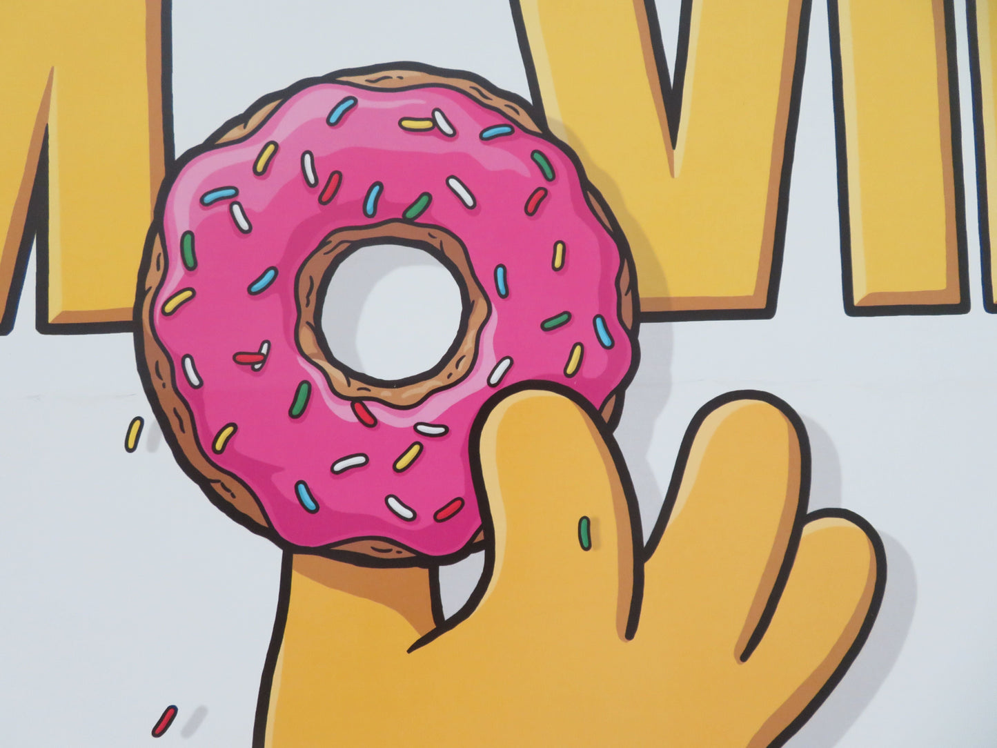 The Simpsons Movie US One Sheet Rolled Poster Dan Castellaneta Julie Kavner 2007 Movie posters