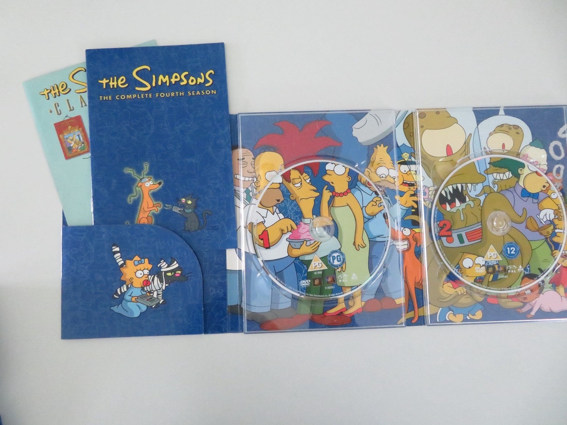 The Simpsons - The Complete Fourth Season (DVD BoxSet) 1992 Region 2 Movie posters