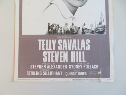 THE SLENDER THREAD US INSERT POSTER SIDNEY POITIER ANNE BANCROFT 1965 Rendezvous Cinema Movie posters