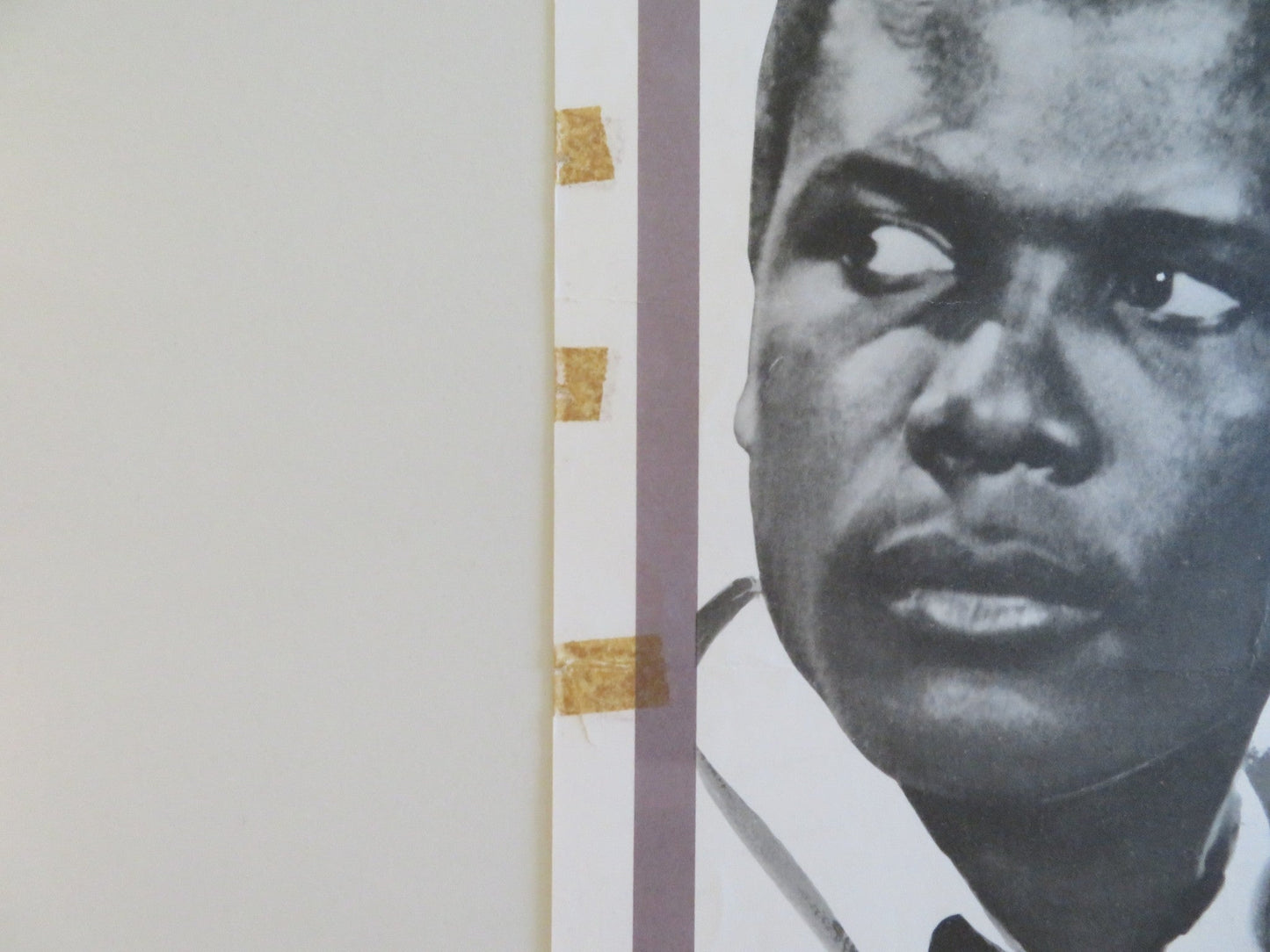 THE SLENDER THREAD US INSERT POSTER SIDNEY POITIER ANNE BANCROFT 1965 Rendezvous Cinema Movie posters