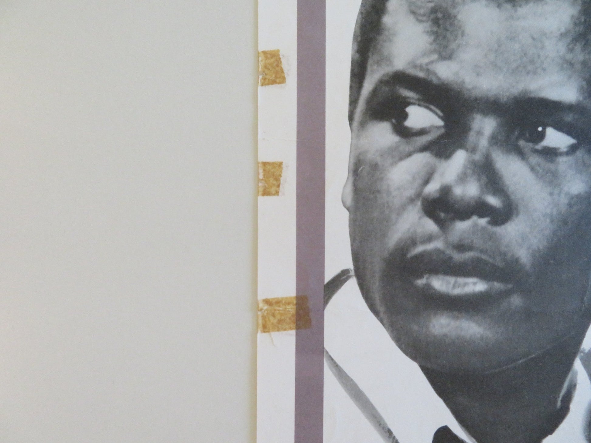 THE SLENDER THREAD US INSERT POSTER SIDNEY POITIER ANNE BANCROFT 1965 Rendezvous Cinema Movie posters