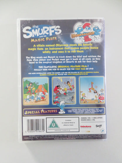 THE SMURFS AND THE MAGIC FLUTE (DVD) GEORGES ATLAS JACQUES BALUTIN 1975 REGION 2 Movie posters
