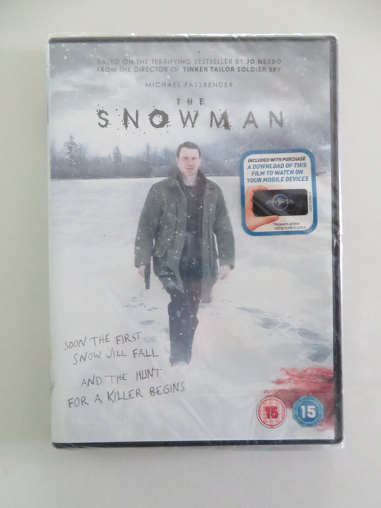 The Snowman - B (DVD) Michael Fassbender Rebecca Ferguson 2017 Region 2, 4, 5 Movie posters