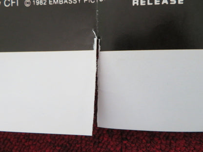 THE SOLDIER FOLDED US ONE SHEET POSTER KEN WAHL ALBERTA WATSON 1982 Movie posters