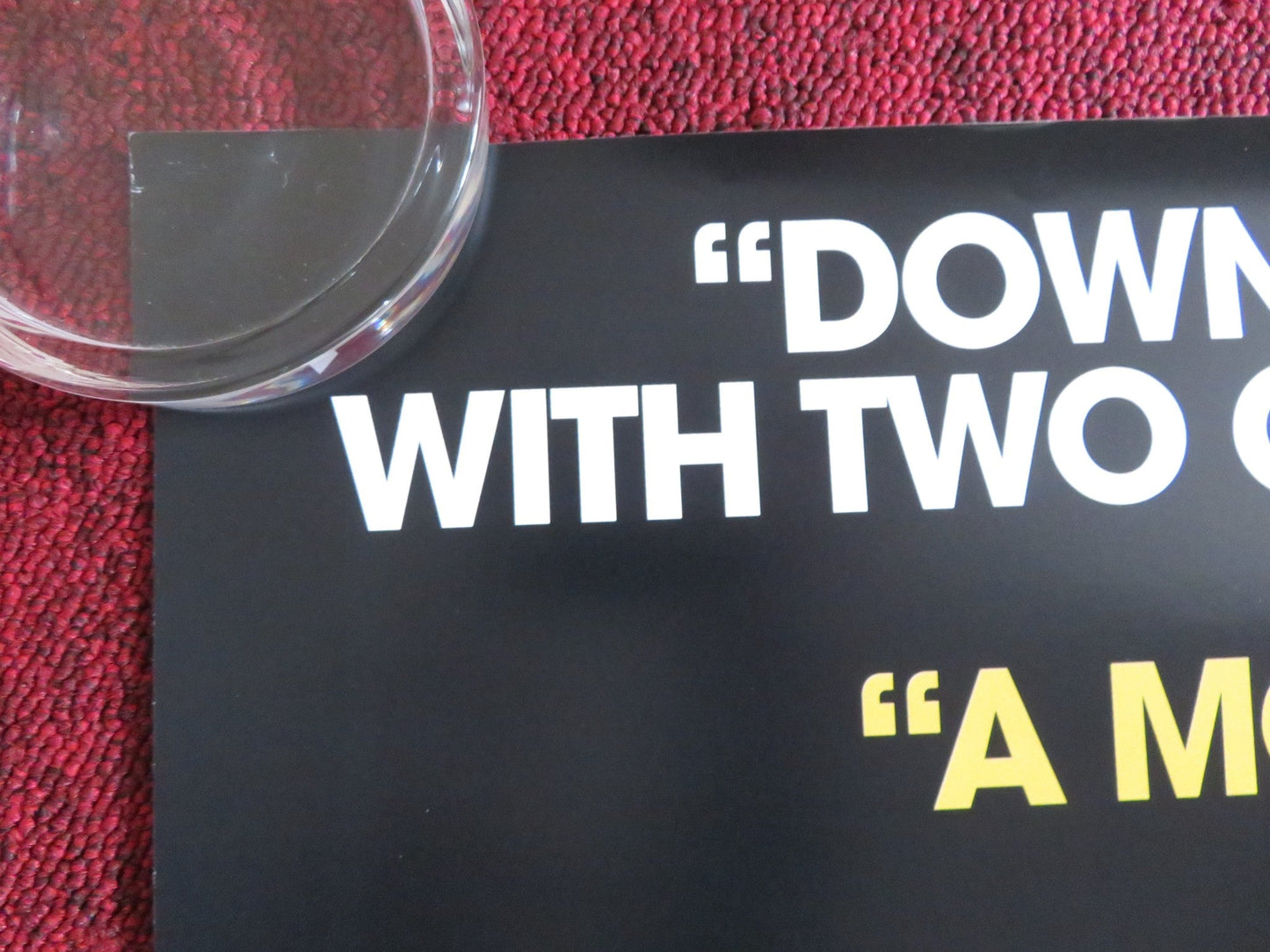 THE SOLOIST US ONE SHEET ROLLED POSTER JAMIE FOXX ROBERT DOWNEY JR. 2009 Rendezvous Cinema Movie posters