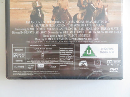 THE SONS OF KATIE ELDER - A (DVD) JOHN WAYNE DEAN MARTIN 1965 REGION 2 Rendezvous Cinema Movie posters