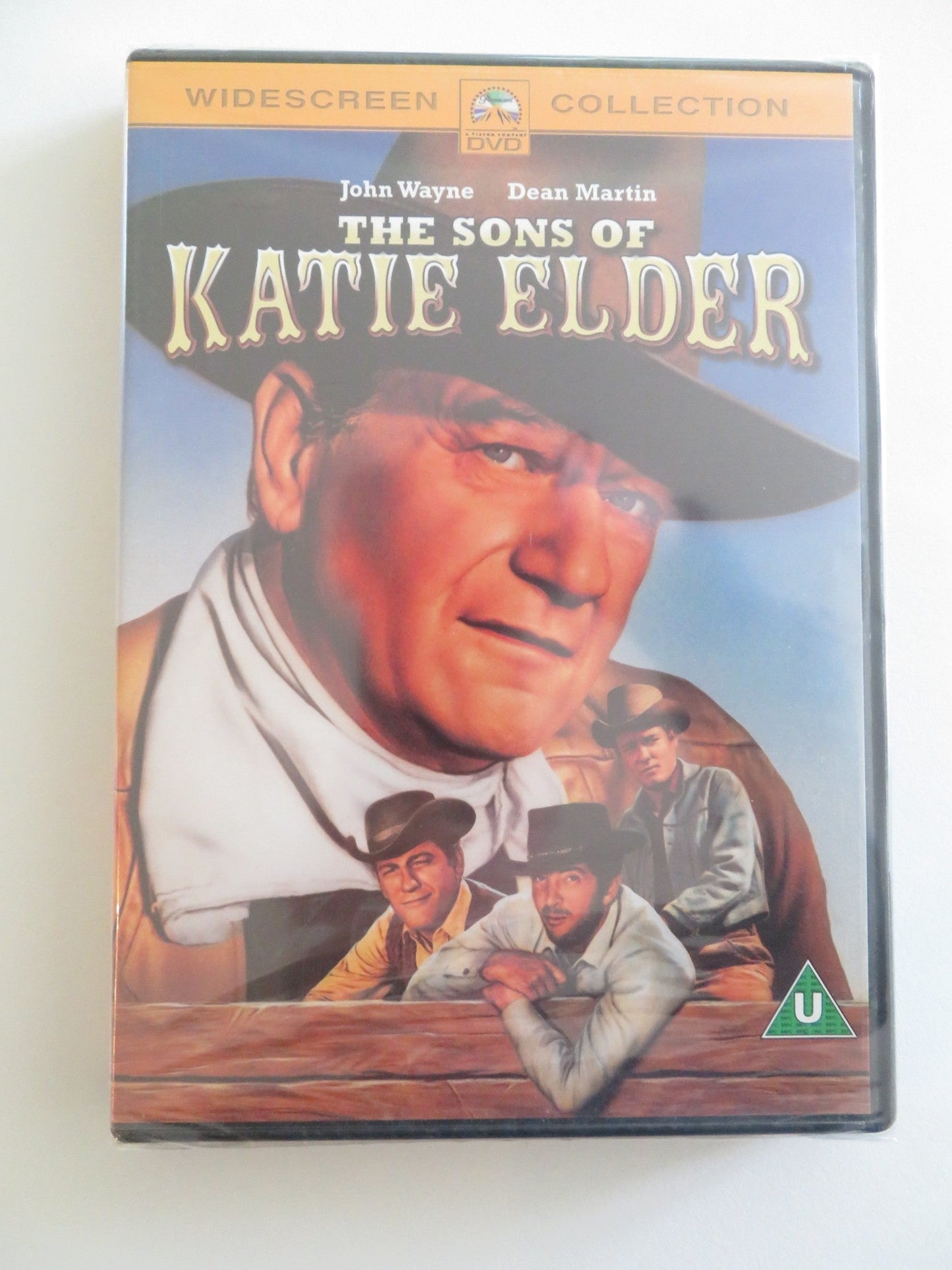 THE SONS OF KATIE ELDER - A (DVD) JOHN WAYNE DEAN MARTIN 1965 REGION 2 Rendezvous Cinema Movie posters