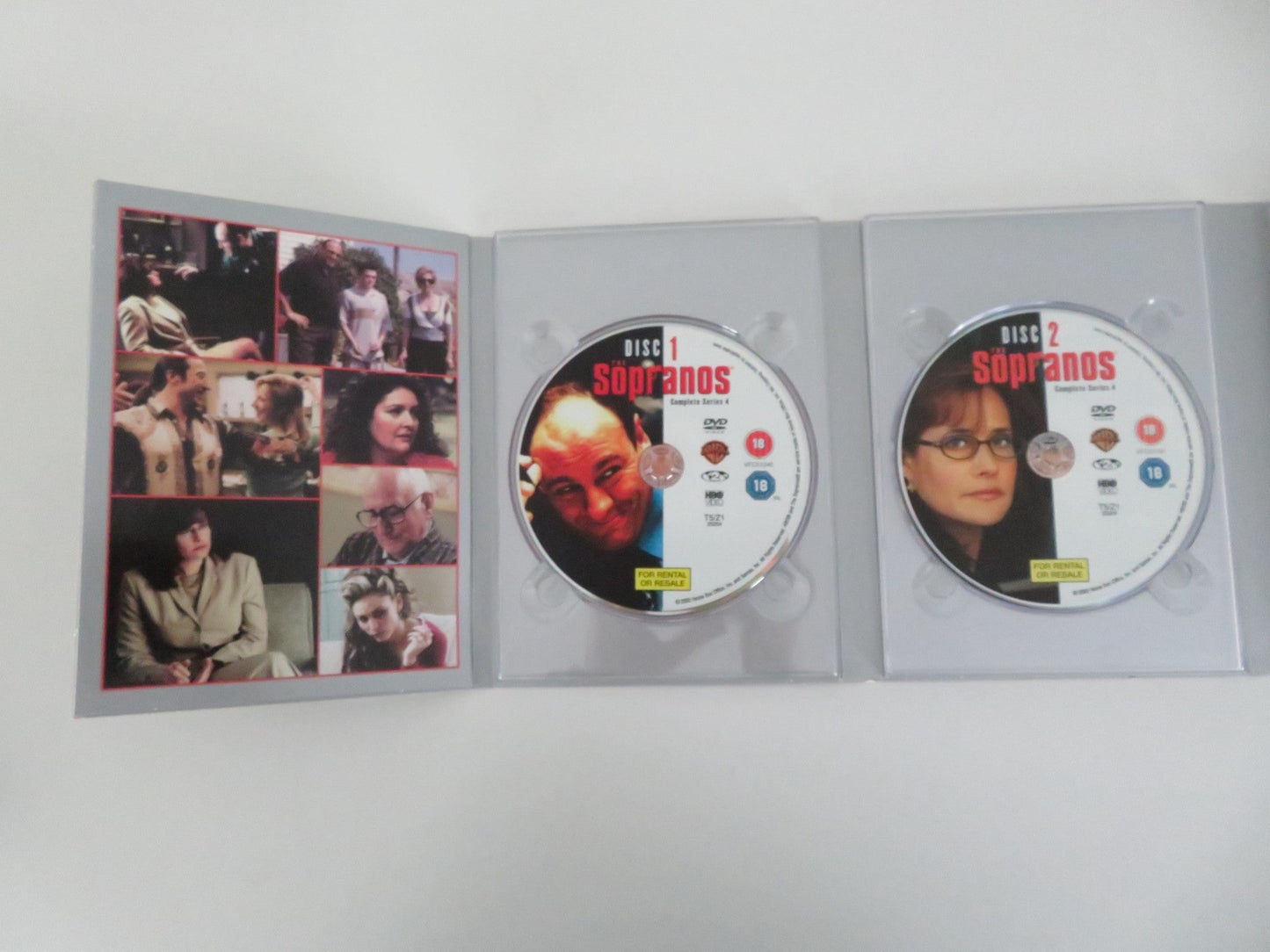 The Sopranos Complete Series 4 (DVD BoxSet) James Gandolfini 2002 Region 2 Movie posters