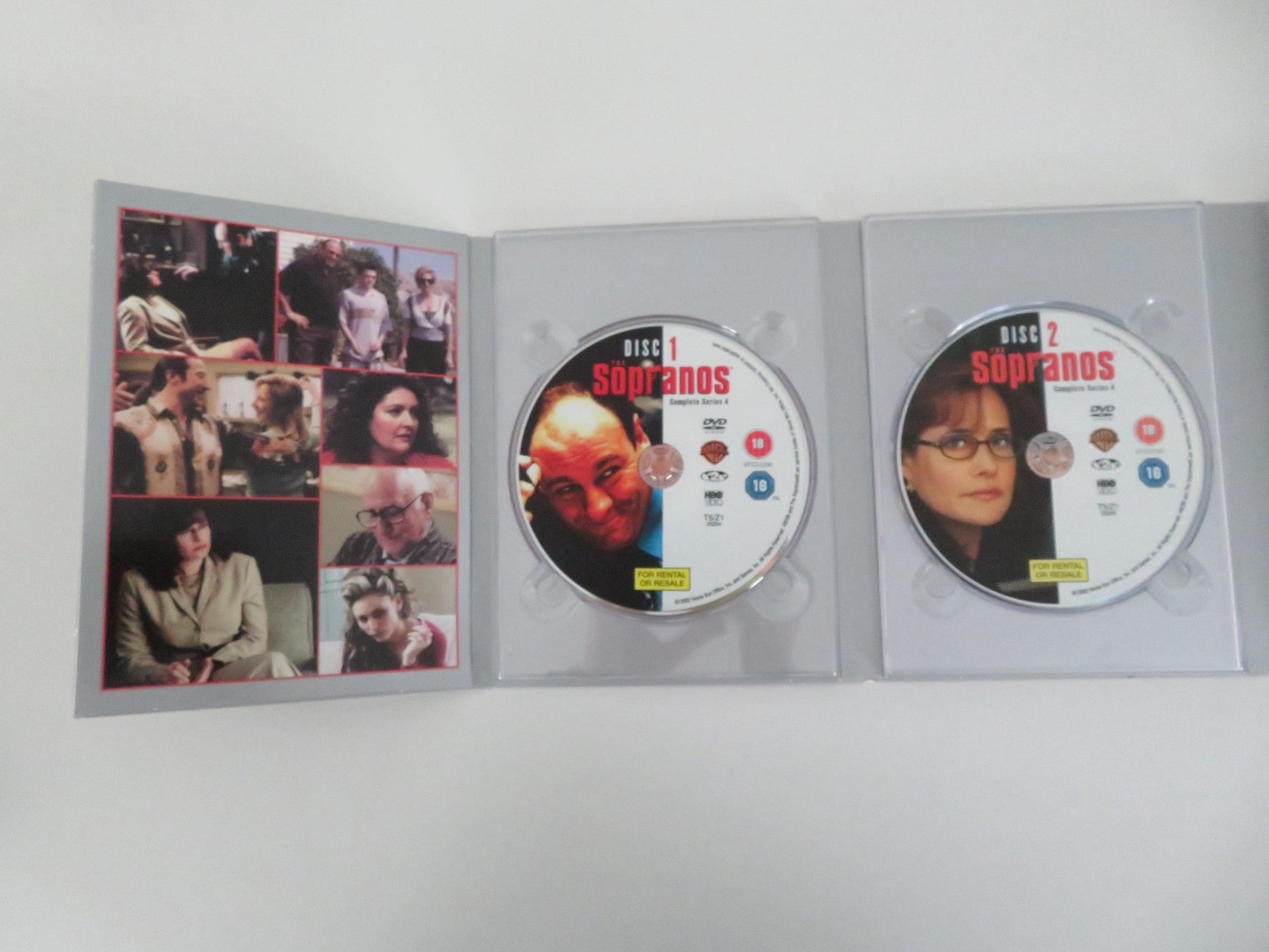 The Sopranos Complete Series 4 (DVD BoxSet) James Gandolfini 2002 Region 2 Movie posters