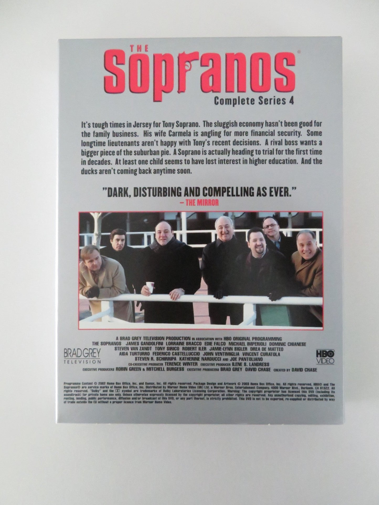 The Sopranos Complete Series 4 (DVD BoxSet) James Gandolfini 2002 Region 2 Movie posters