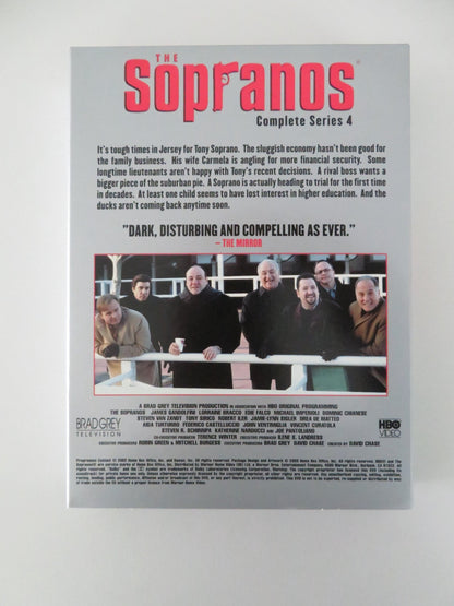 The Sopranos Complete Series 4 (DVD BoxSet) James Gandolfini 2002 Region 2 Movie posters