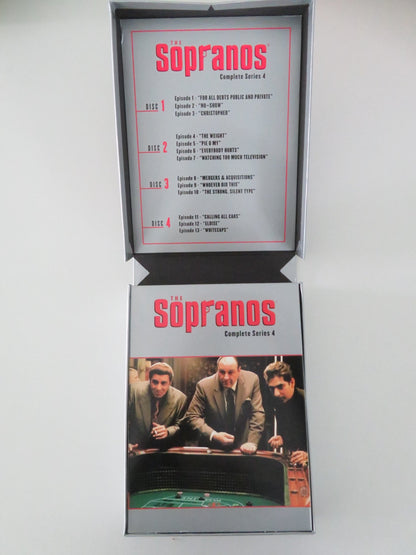 The Sopranos Complete Series 4 (DVD BoxSet) James Gandolfini 2002 Region 2 Movie posters