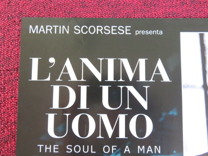 THE SOUL OF A MAN ITALIAN FOTOBUSTA POSTER CHRIS THOMAS KING KEITH B. BROWN 2003 Rendezvous Cinema Movie posters