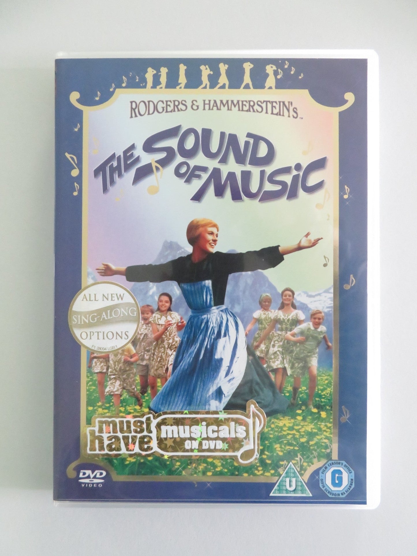THE SOUND OF MUSIC - B (DVD) JULIE ANDREWS CHRISTOPHER PLUMMER 1965 REGION 2 Movie posters