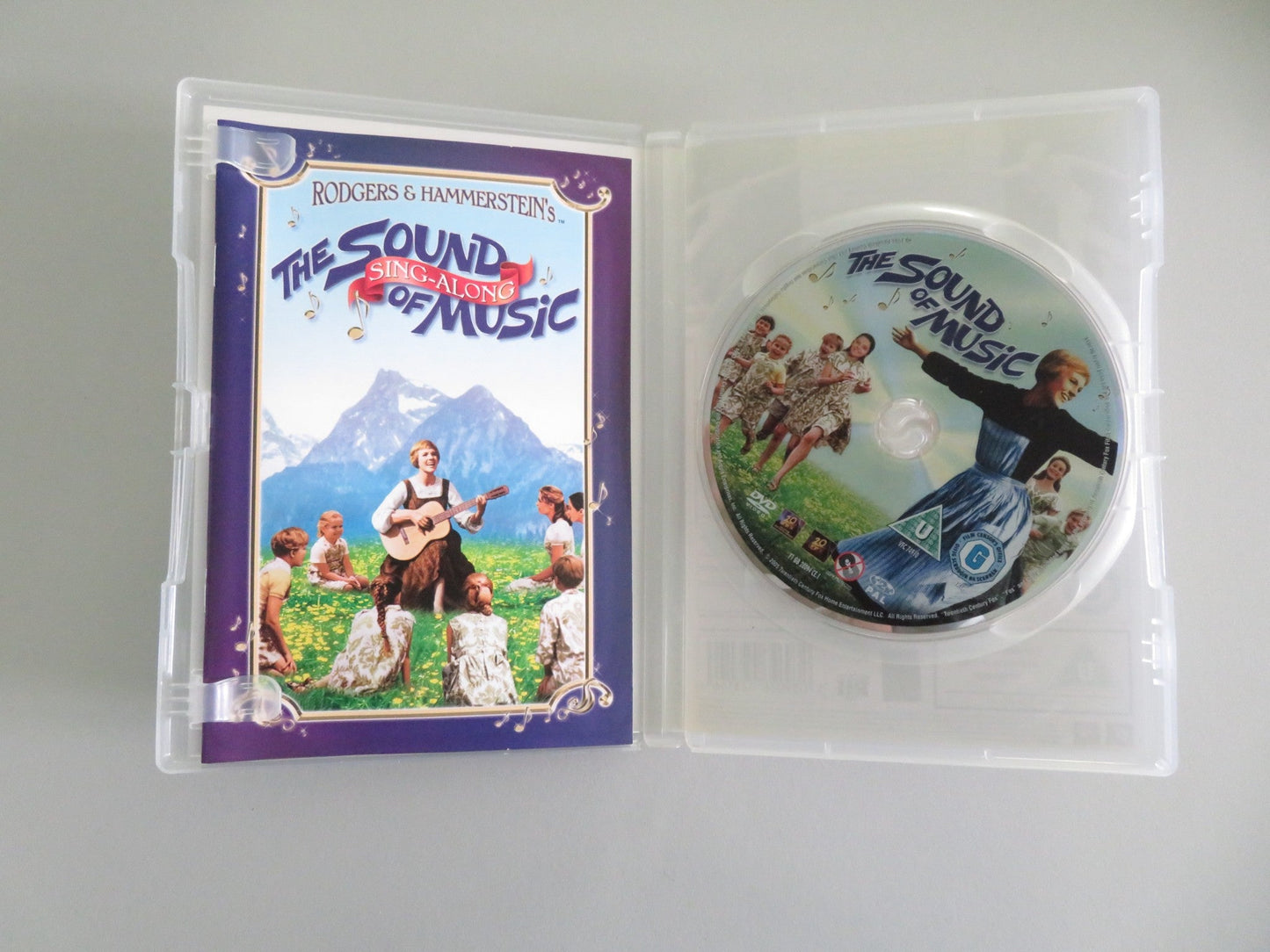 THE SOUND OF MUSIC - B (DVD) JULIE ANDREWS CHRISTOPHER PLUMMER 1965 REGION 2 Movie posters