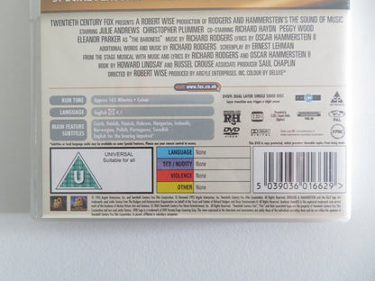 THE SOUND OF MUSIC - C (DVD) JULIE ANDREWS CHRISTOPHER PLUMMER 1965 REGION 2 Movie posters