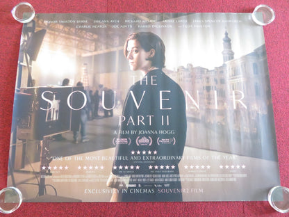 THE SOUVENIR: PART II UK QUAD ROLLED POSTER TILDA SWINTON HONOR S. - BYRNE 2021 Rendezvous Cinema Movie posters