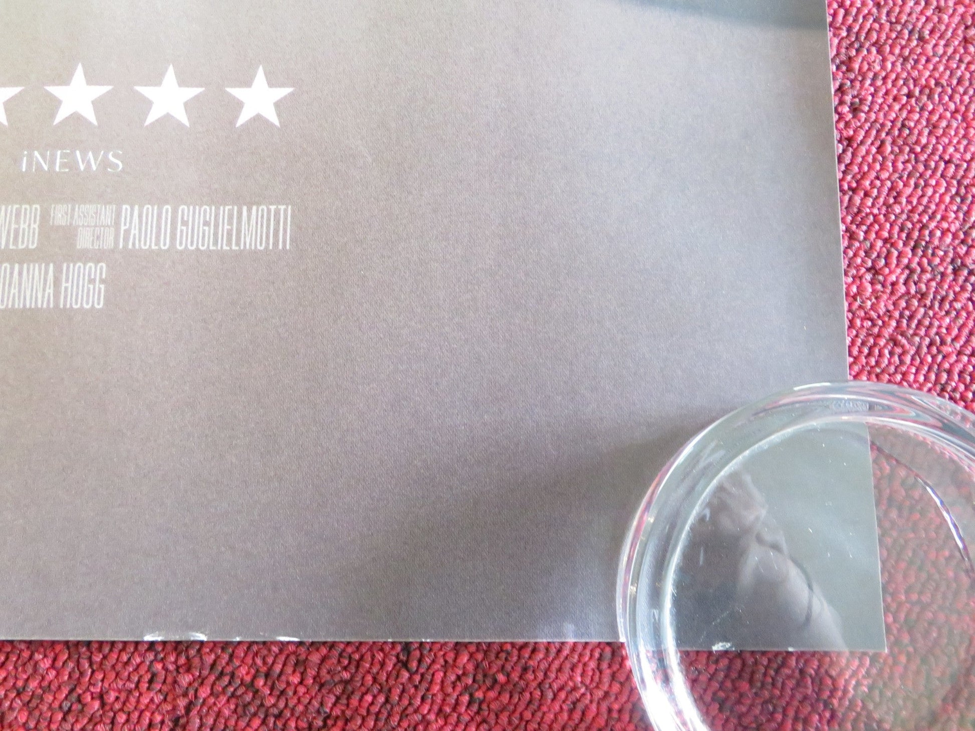 THE SOUVENIR: PART II UK QUAD ROLLED POSTER TILDA SWINTON HONOR S. - BYRNE 2021 Rendezvous Cinema Movie posters