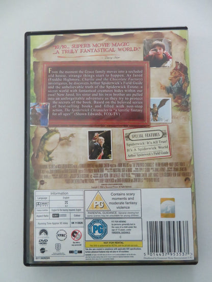 The Spiderwick Chronicles (DVD) Freddie Highmore Nick Nolte 2008 Region 2 Movie posters