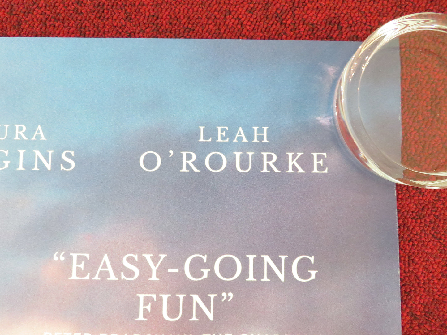The Spin UK Quad Rolled Poster Tara Lynne O'Neill Brenock O'Connor 2025 Movie posters