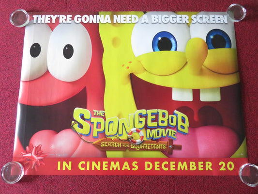 The Spongebob Movie: Search For Squarepants - A UK Quad Rolled Poster Kenny 2025 Movie posters