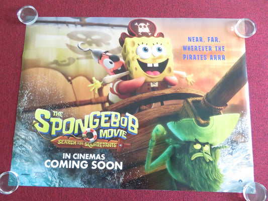 The Spongebob Movie: Search For Squarepants - B UK Quad Rolled Poster 2025 Movie posters