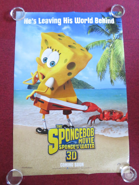 THE SPONGEBOB MOVIE: SPONGE OUT OF WATER US ONE SHEET ROLLED POSTER 2015 Rendezvous Cinema Movie posters