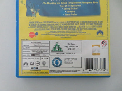 The SpongeBob SquarePants Movie (DVD) Tom Kenny Clancy Brown 2004 Region 2 Movie posters