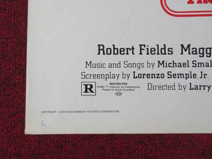 THE SPORTING CLUB FOLDED US ONE SHEET POSTER ROBERT FIELDS MARGARET BLYE 1972 Rendezvous Cinema Movie posters