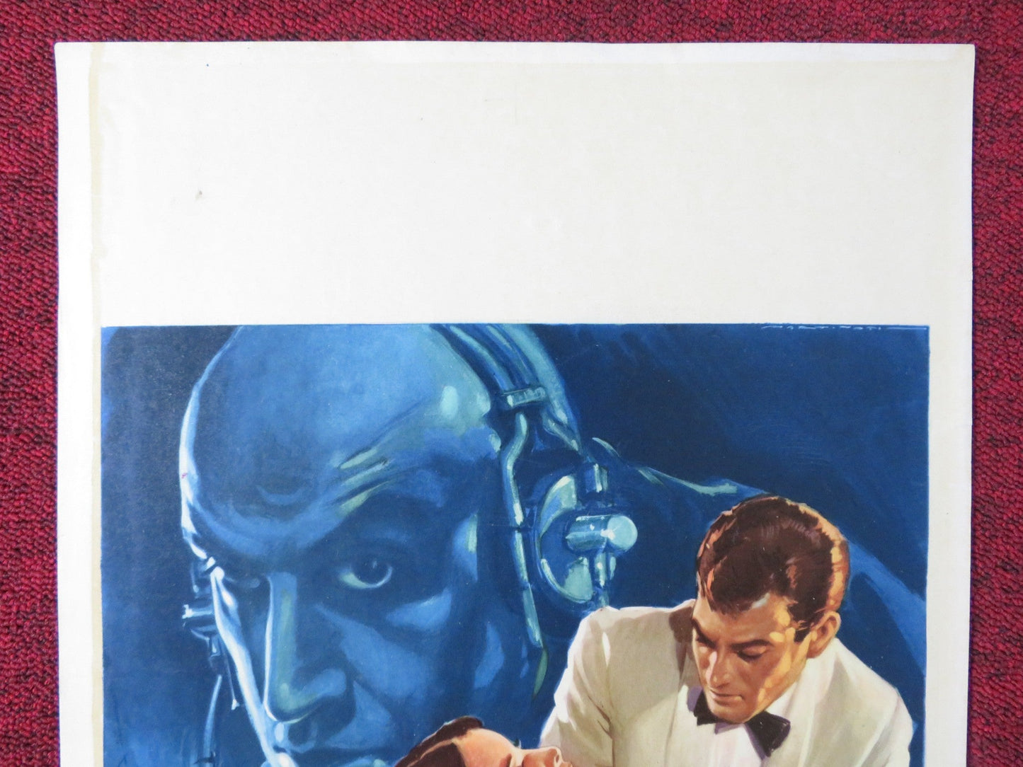 THE SPY ITALIAN LOCANDINA POSTER GERARD BARRAY ELISA MONTES 1964 Rendezvous Cinema Movie posters