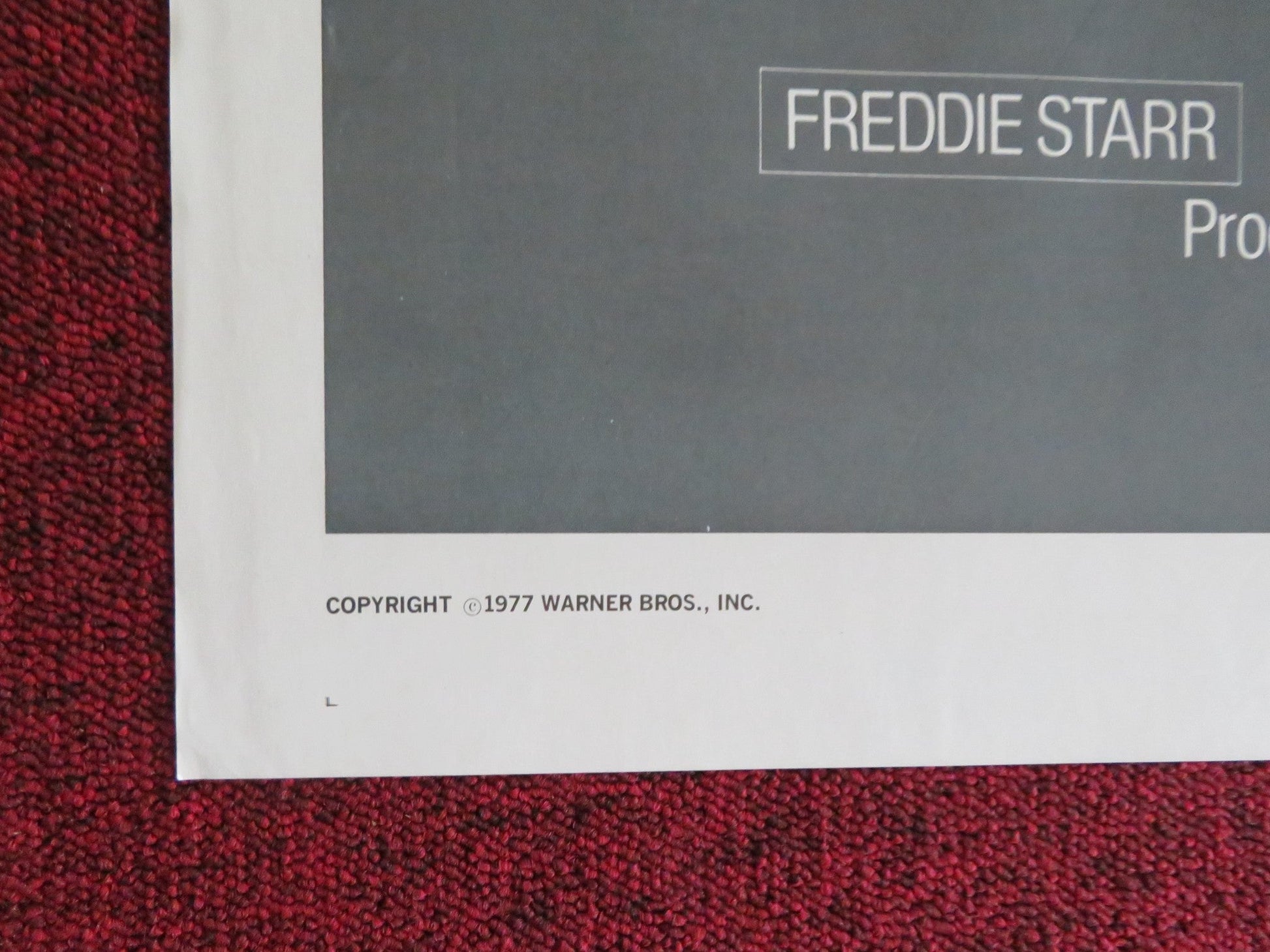 THE SQUEEZE FOLDED US ONE SHEET POSTER STACY KEACH DAVID HEMMINGS E. FOX 1977 Rendezvous Cinema Movie posters