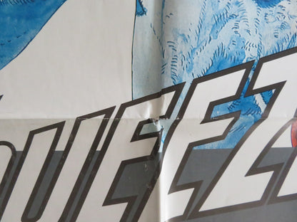 THE SQUEEZE FOLDED US ONE SHEET POSTER STACY KEACH DAVID HEMMINGS E. FOX 1977 Rendezvous Cinema Movie posters