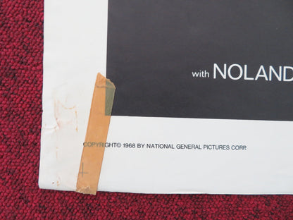 THE STALKING MOON - B FOLDED US ONE SHEET POSTER GREGORY PECK MARIE SAINT 1968 Movie posters