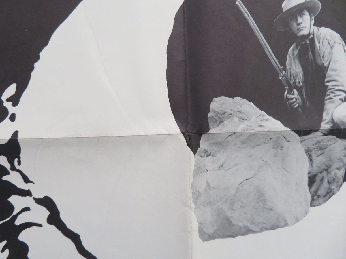 The Stalking Moon Folded US One Sheet Poster Gregory Peck Eva Marie Saint 1968 Movie posters
